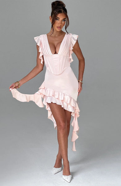 Chic_Satin_A-Line_Plunging_V-Neck_Ruffled_Cap_Sleeves_Lace-Up_Back_High-Low_Homecoming_Dresses5_600x600.jpg